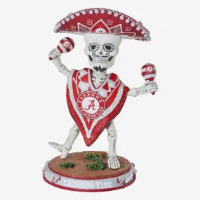 Alabama Crimson Tide Calavera Glow in the Dark Bobblehead