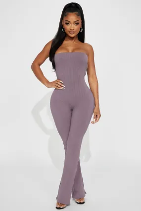 Alayna Snatched Jumpsuit - Bark Brown