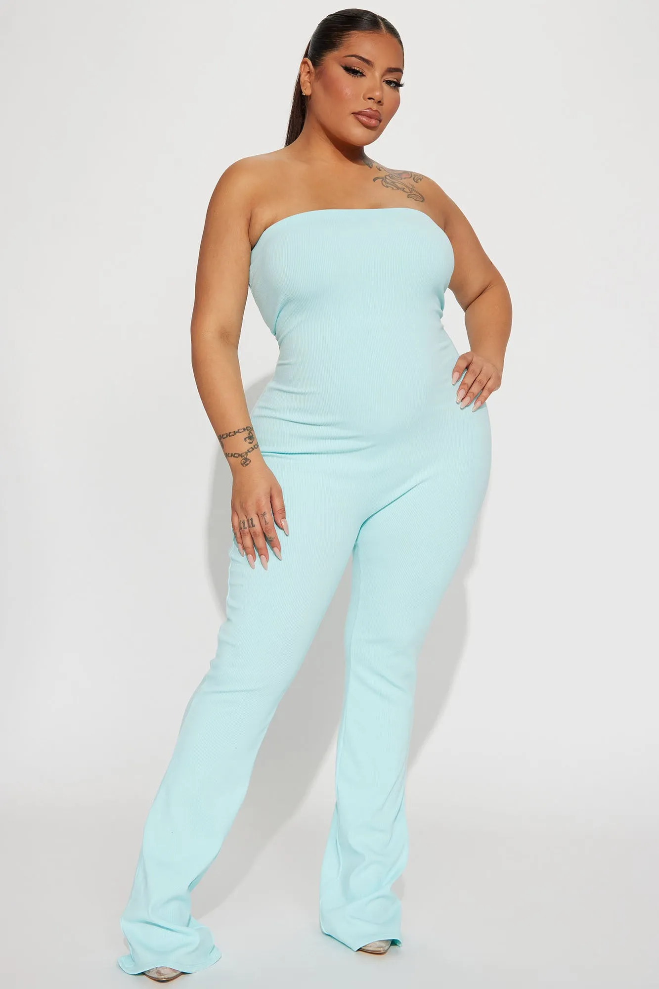 Alayna Snatched Jumpsuit - Mint