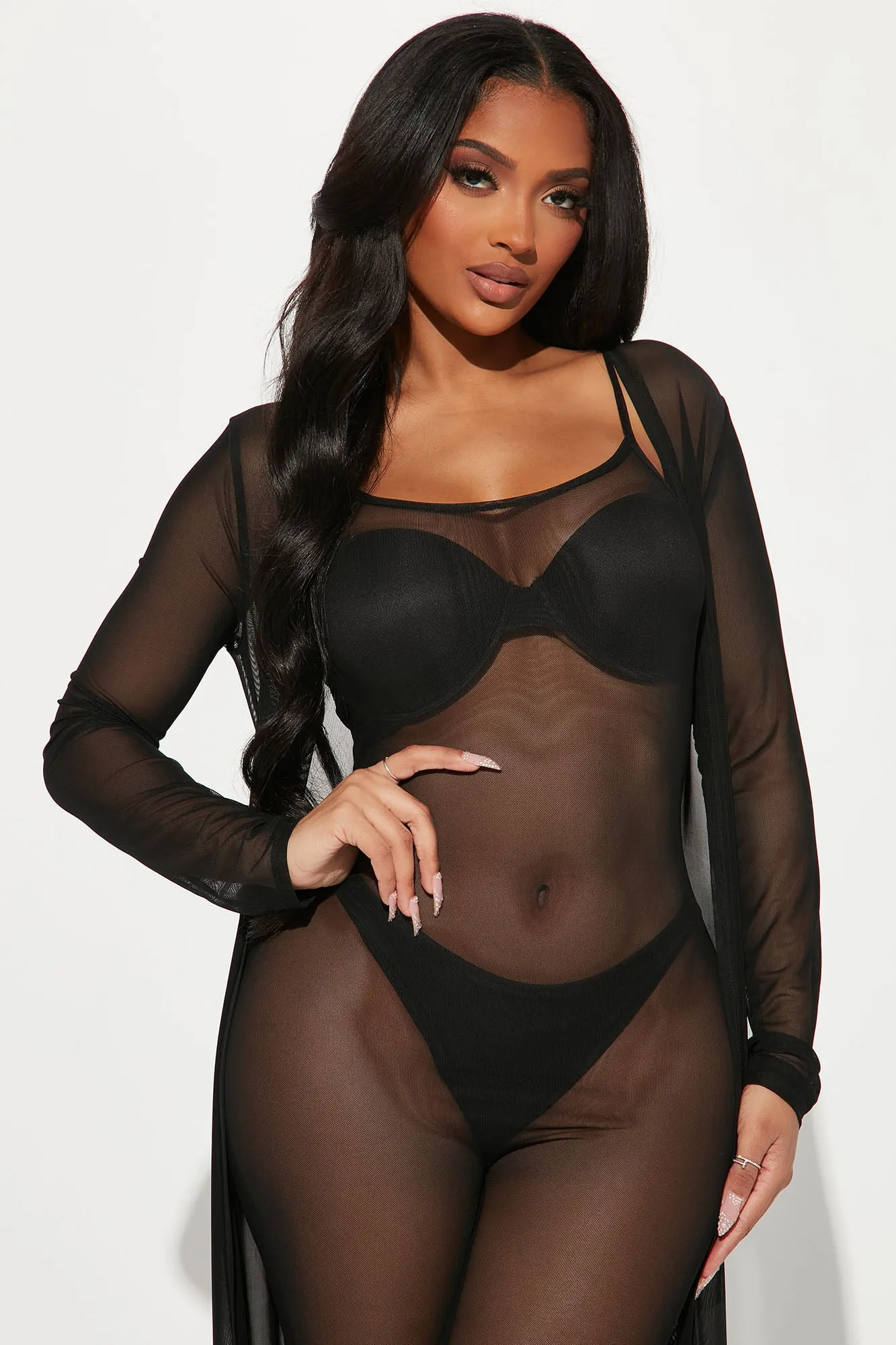 Always Sexy Jumpsuit Set - Black