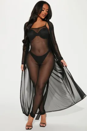 Always Sexy Jumpsuit Set - Black