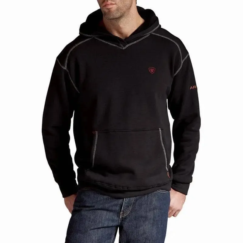 ARIAT - FR Pullover Hoodie - Polartec Wind Pro - Black