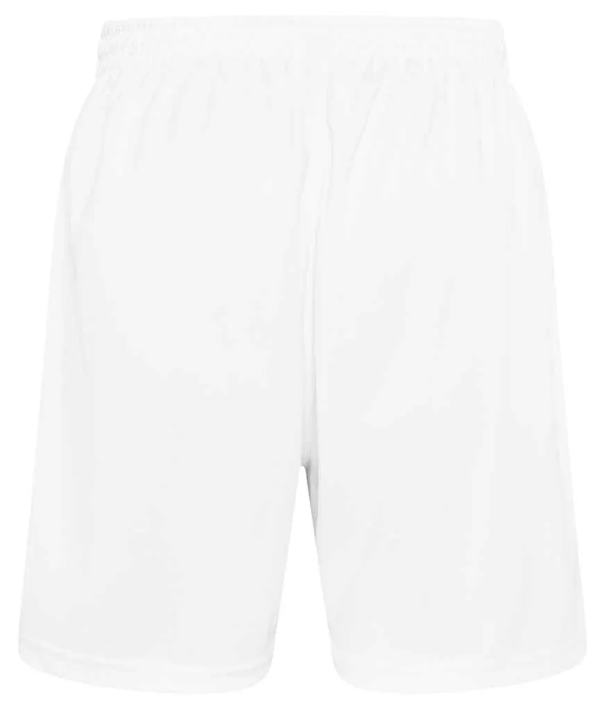 AWDis Cool Mesh Lined Shorts | Arctic White