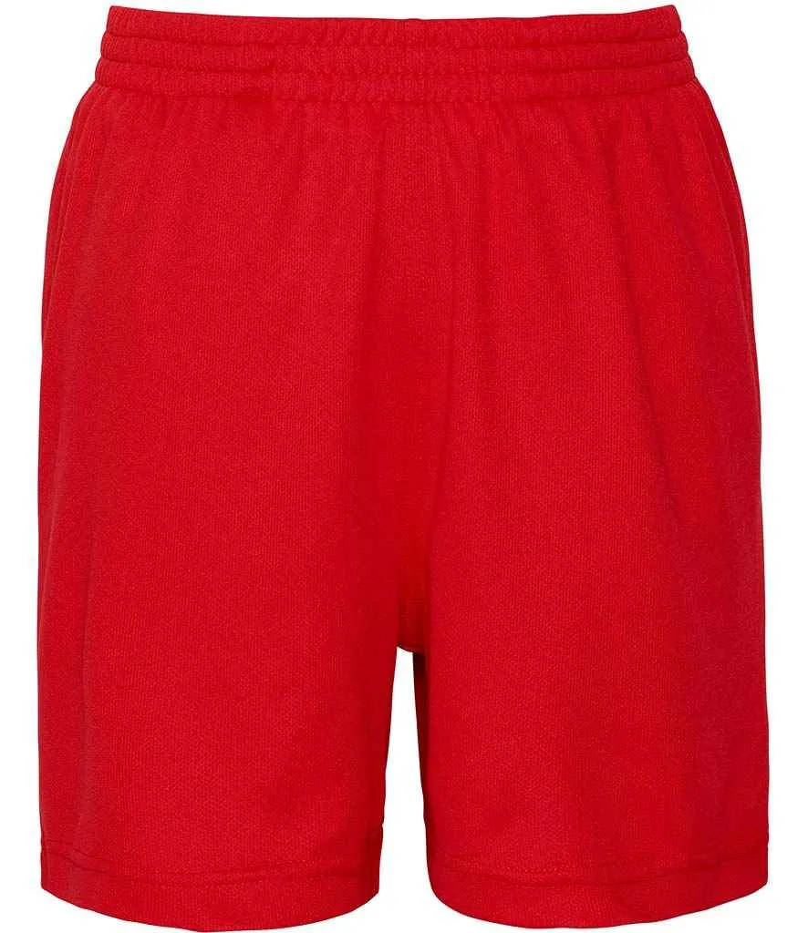 AWDis Kids Cool Shorts | Fire Red