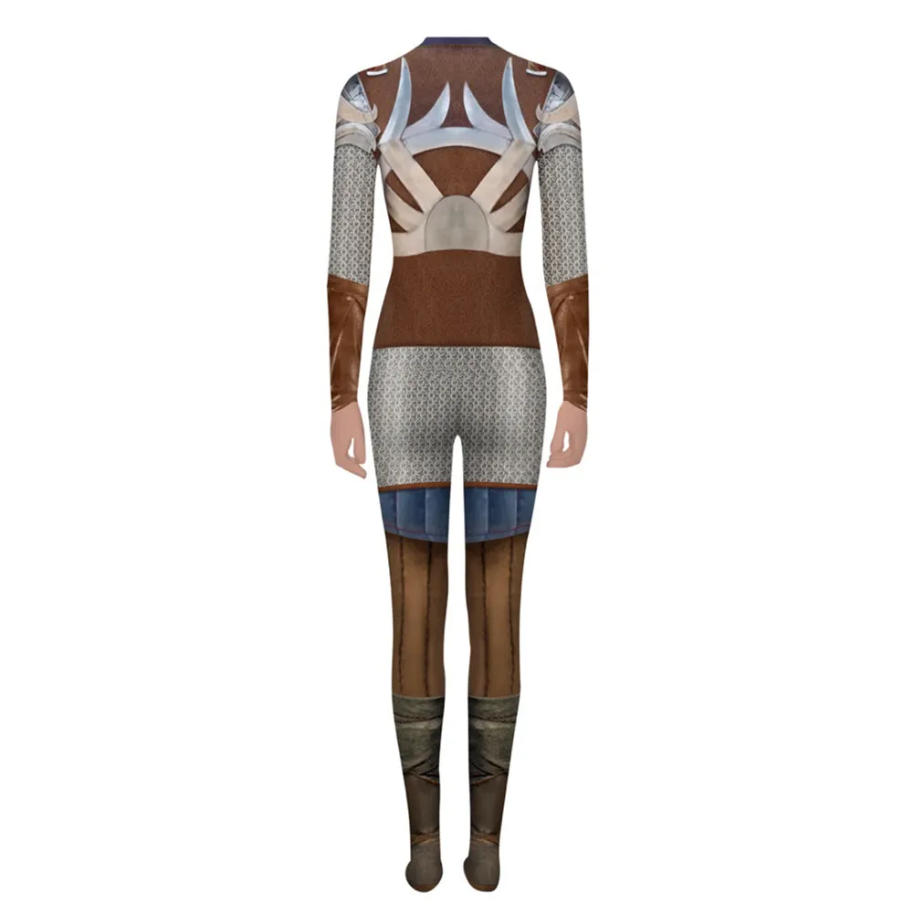 Baldur's Gate Shadowheart Jumpsuit Party Carnival Halloween Cosplay Costume