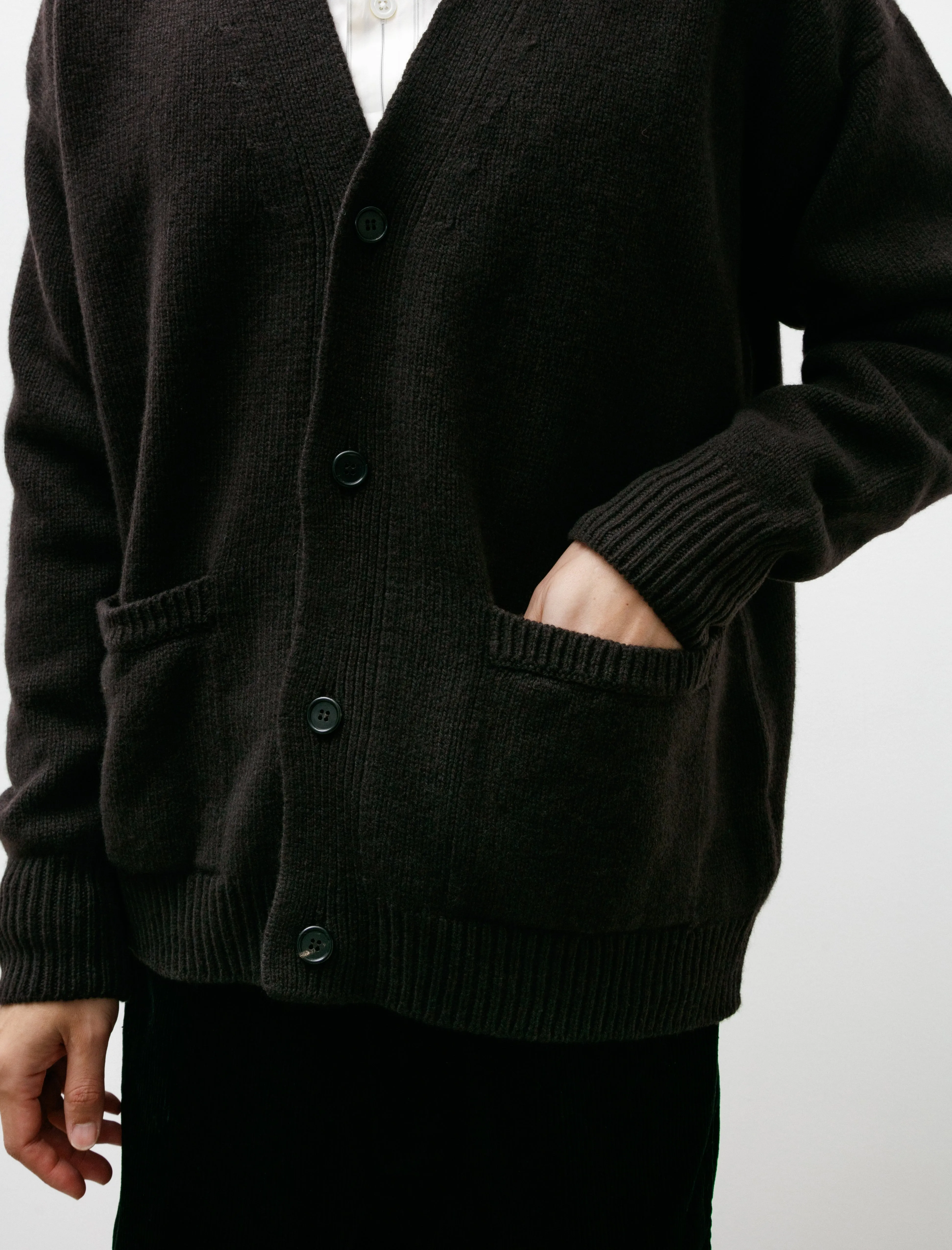 Boxy Cardigan Geelong Ebony