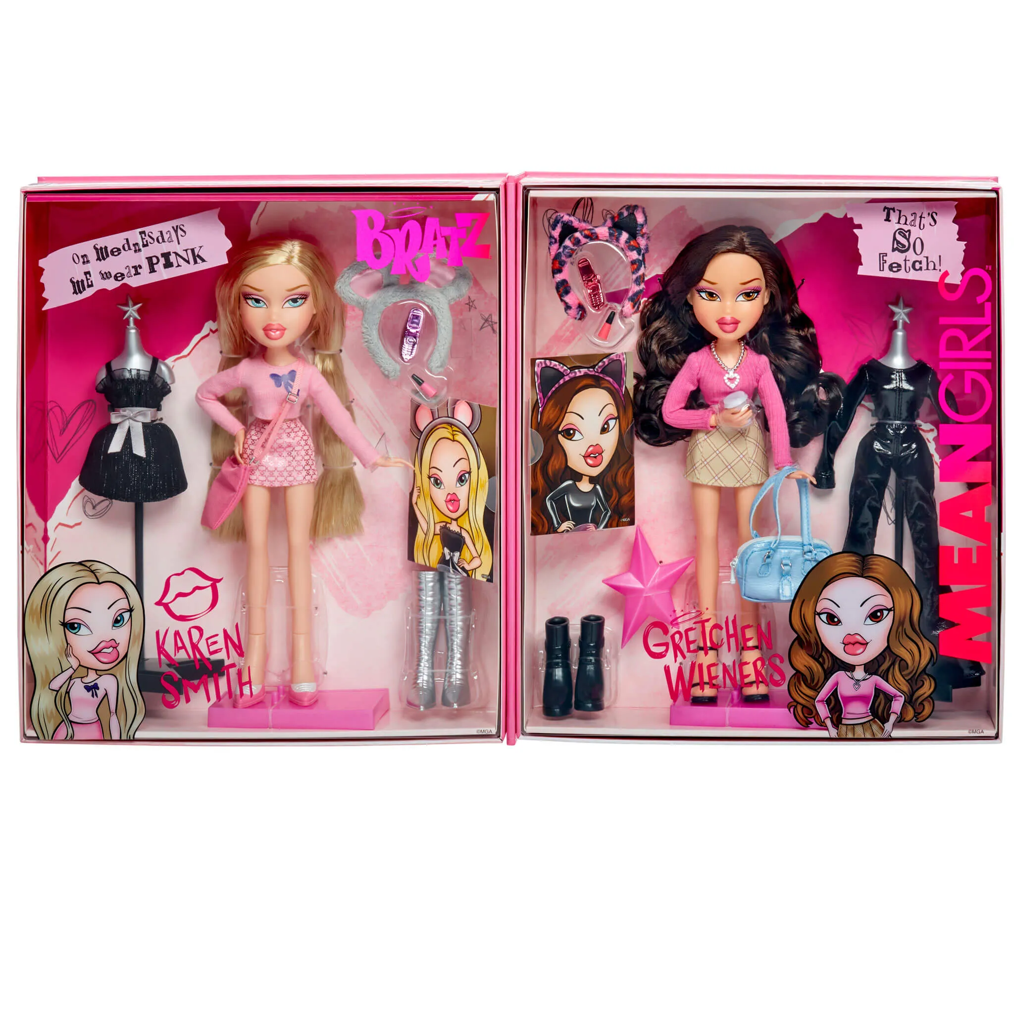 Bratz x Mean Girls Collector Dolls - Karen & Gretchen 2-Pack
