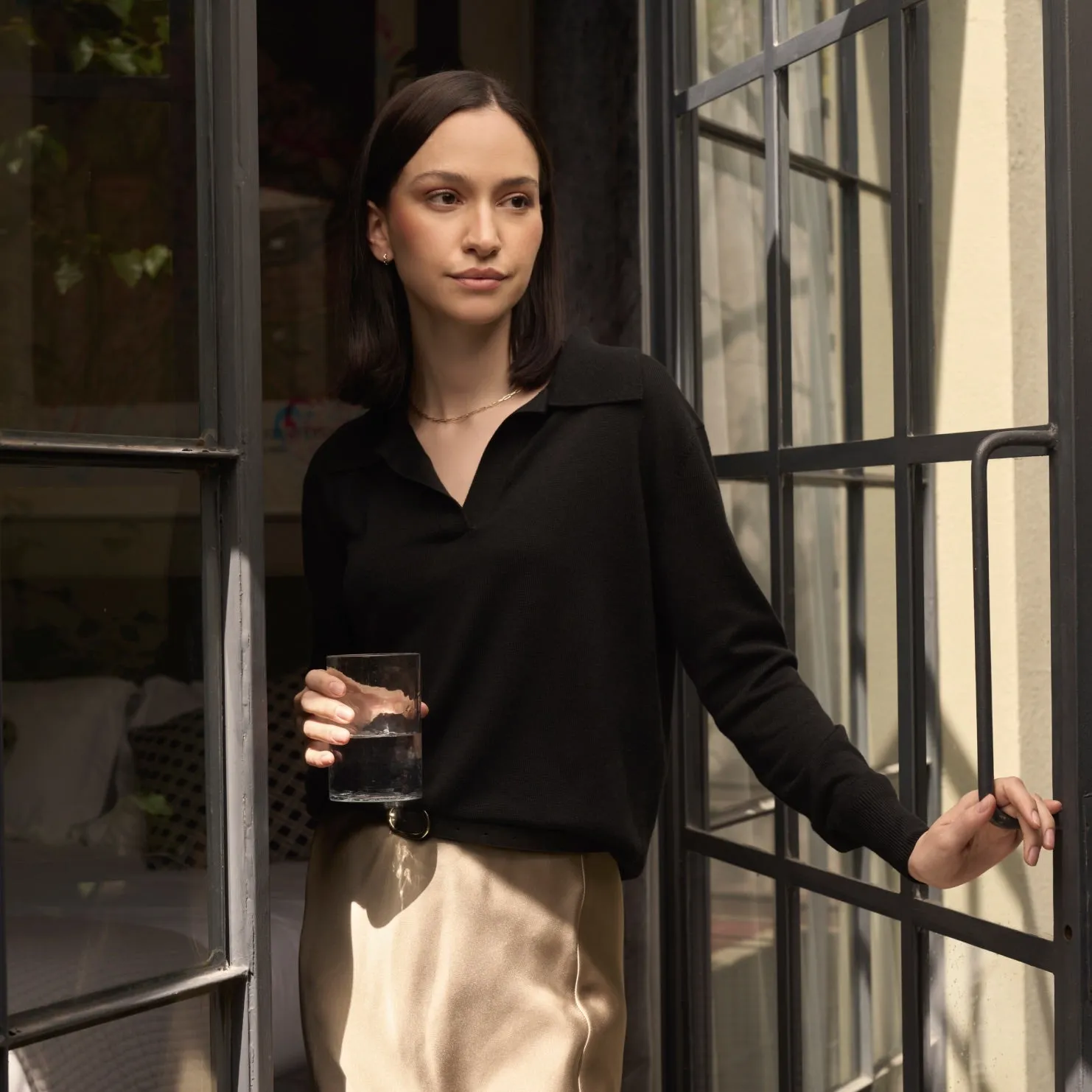 Camila Featherlight Collared Shirt