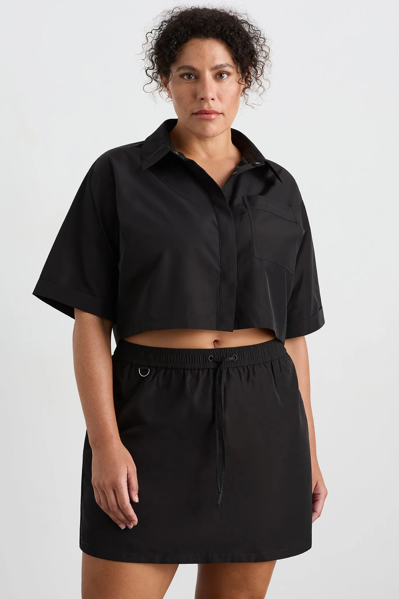 Cropped Spray Shirt 441