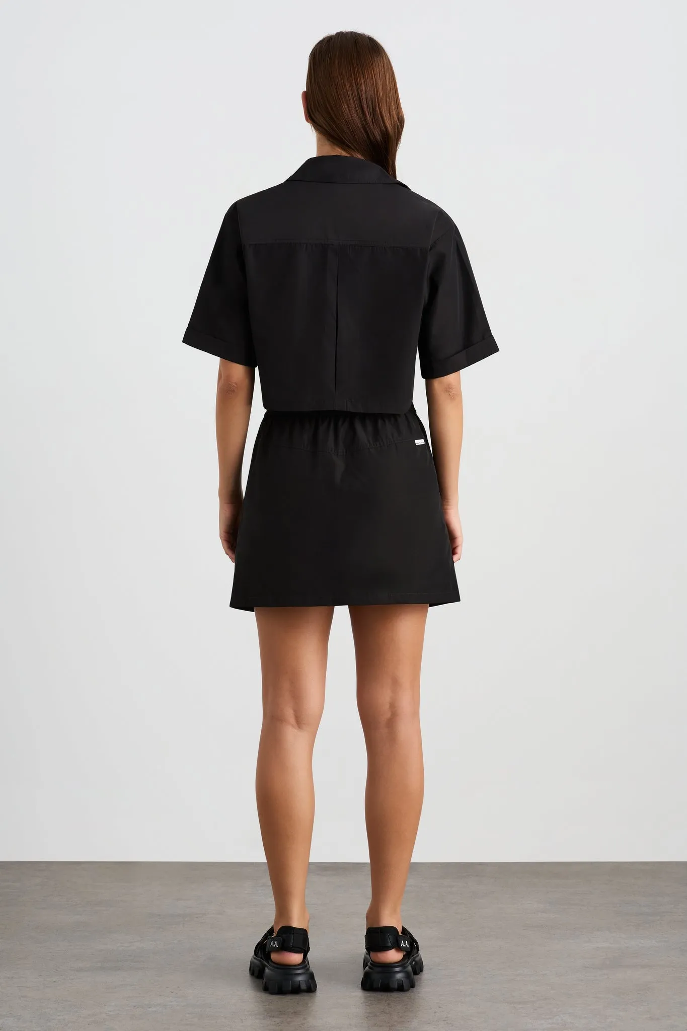 Cropped Spray Shirt 441