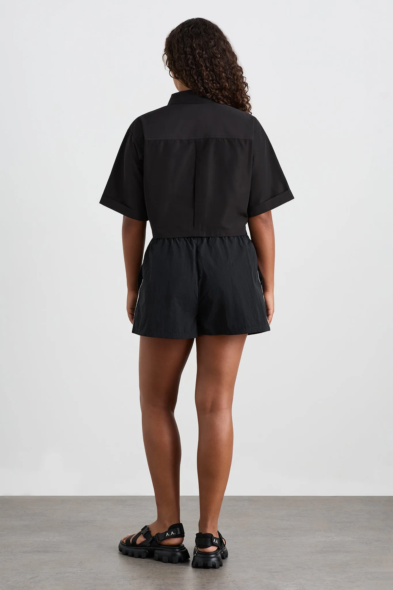 Cropped Spray Shirt 441