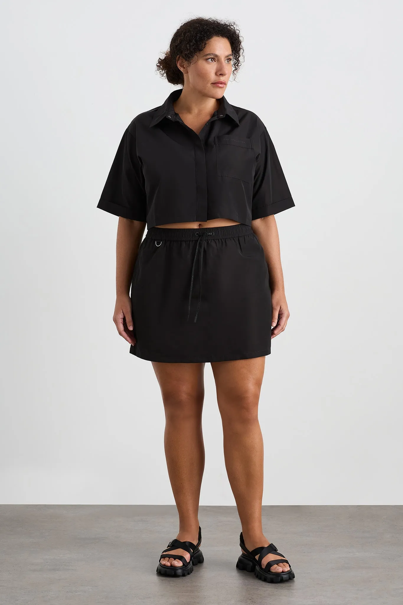 Cropped Spray Shirt 441