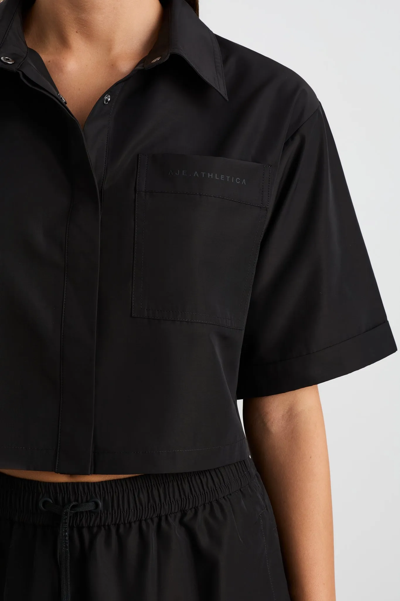 Cropped Spray Shirt 441