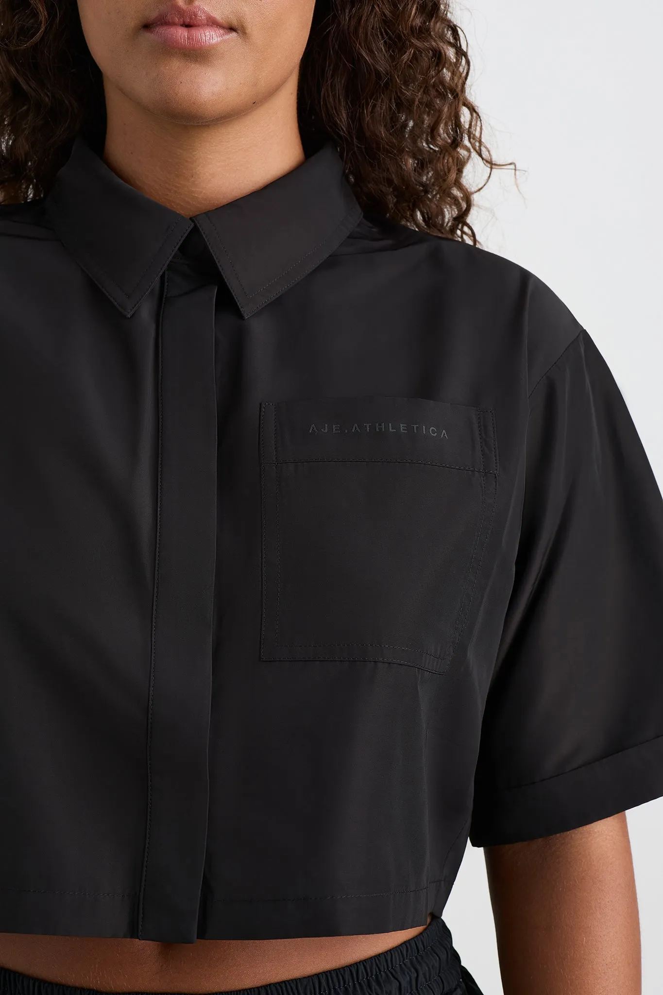 Cropped Spray Shirt 441