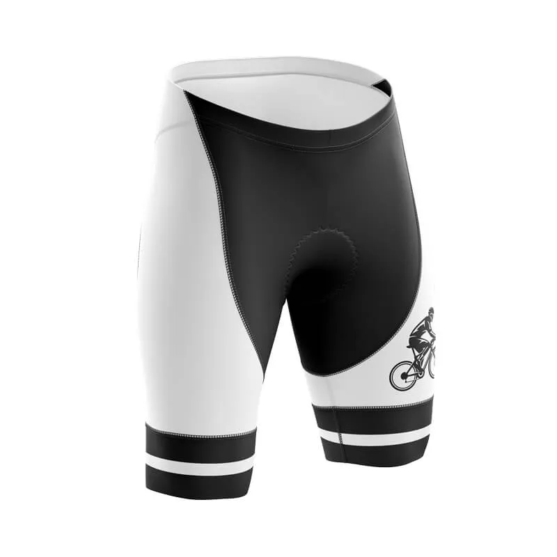 Cycling Nutrition Fact Bib & Shorts (White)