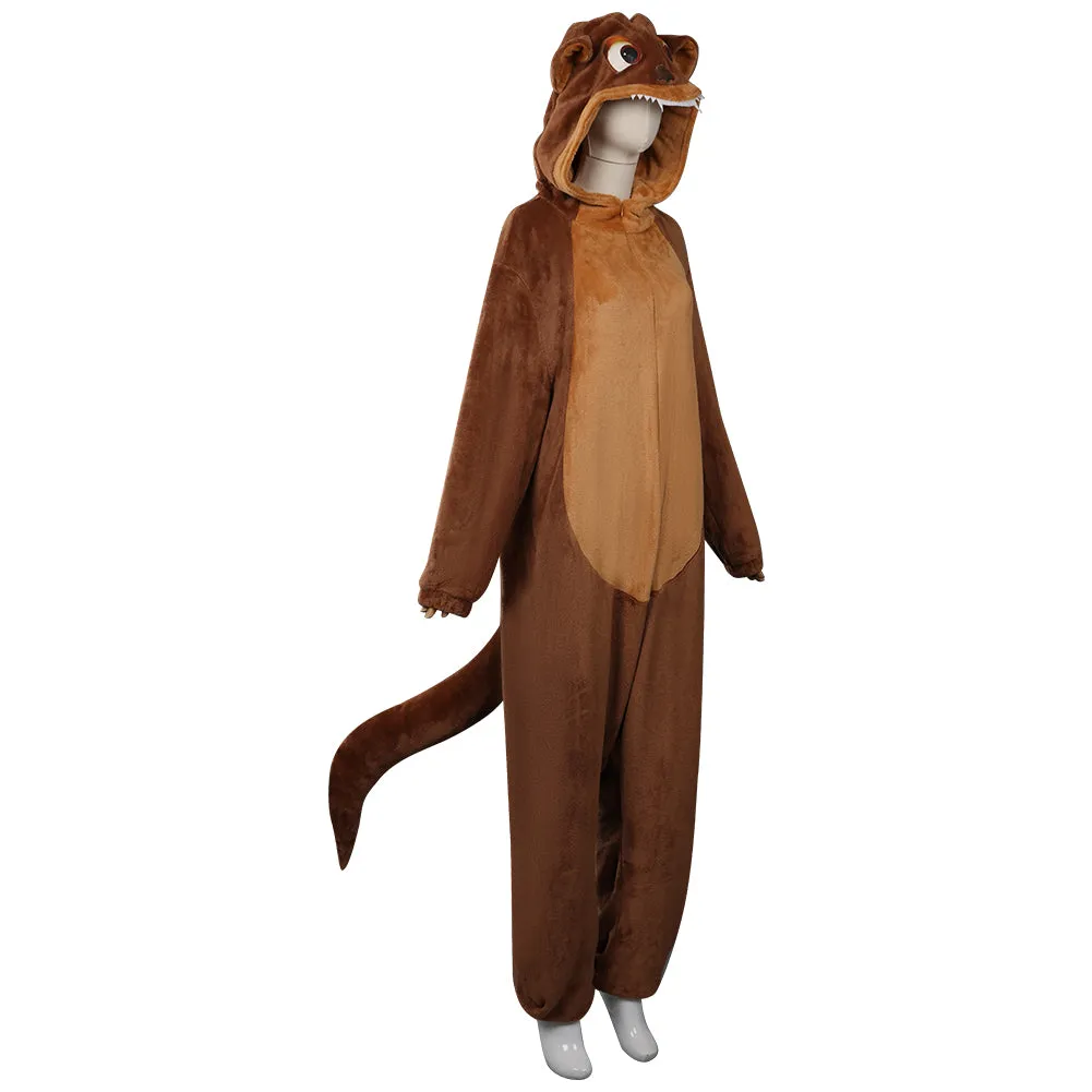 Duke Weaselton Cosplay Costume Jumpsuit Pajamas Sleepwear Halloween Carnival Suit