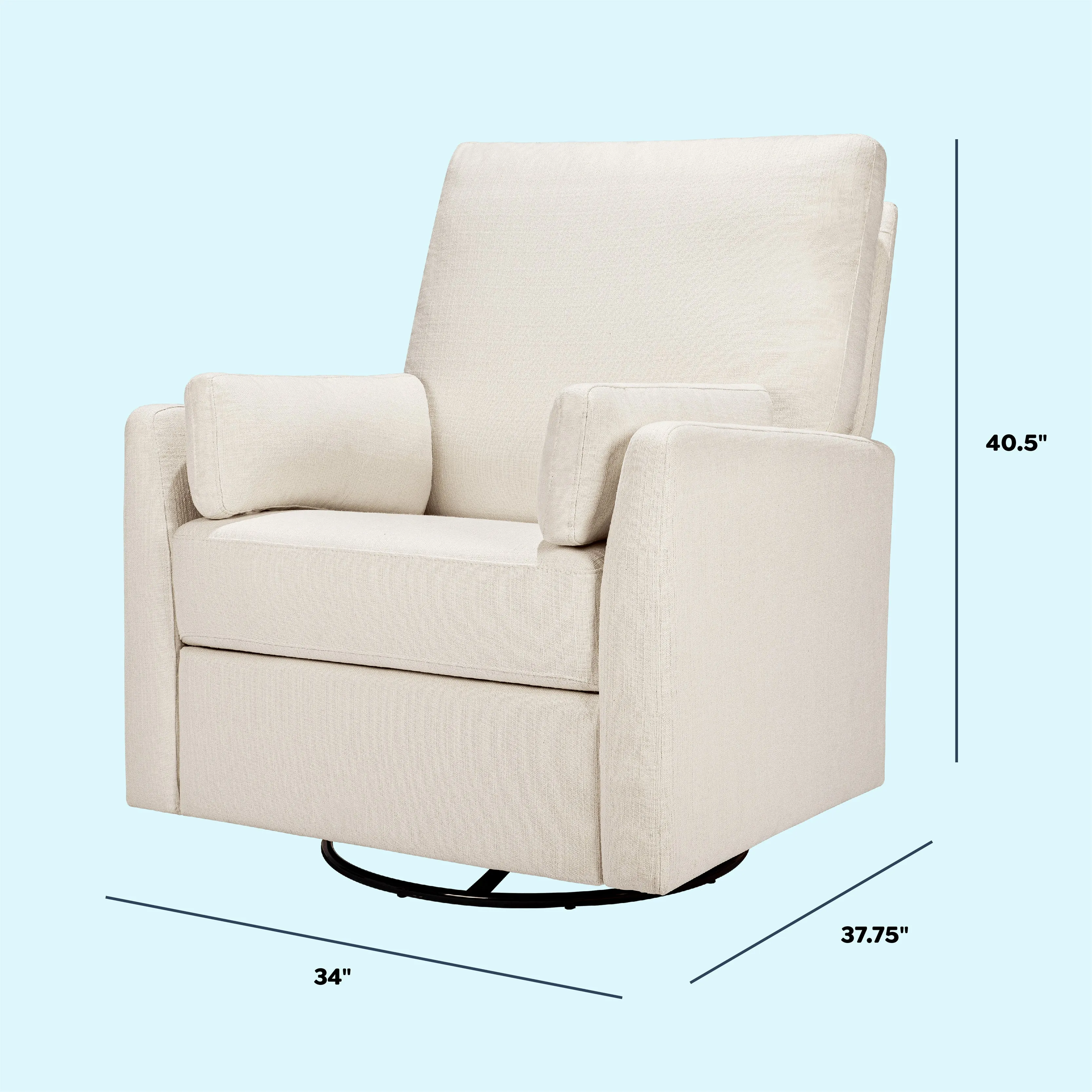 Ethan Recliner and Swivel Glider in Water Repellent & Stain Resistant Fabric