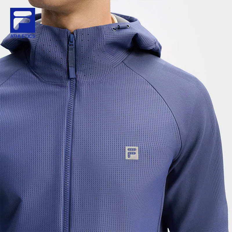 FILA CORE ATHLETICS FITNESS Men Men's Jacket (Blue)