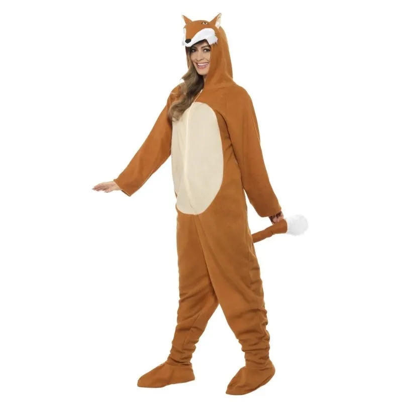 Fox All in One Costume - Adult