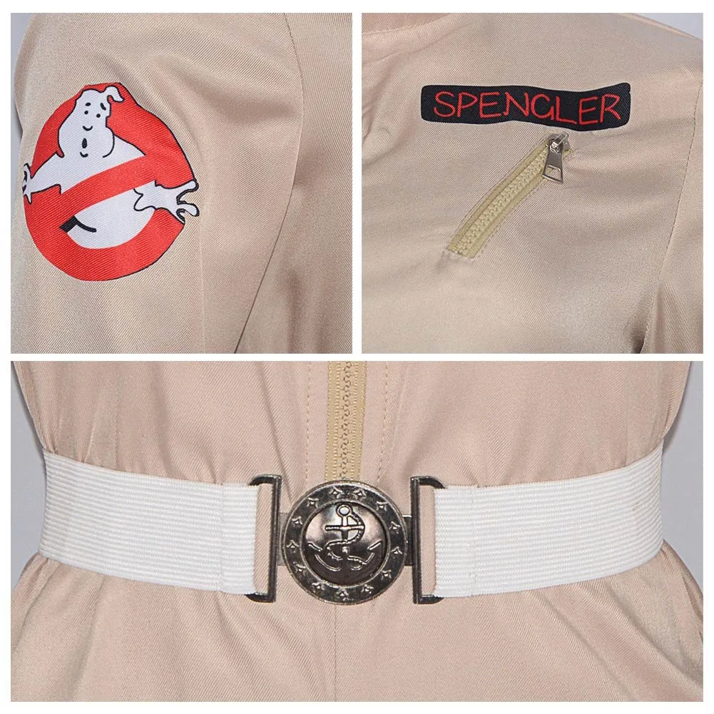 Ghostbusters 2024 The Spengler Family Women Uniform Jumpsuit Party Carnival Halloween Cosplay Costume