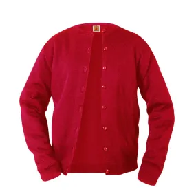 Girls Lightweight Cardigan - Red