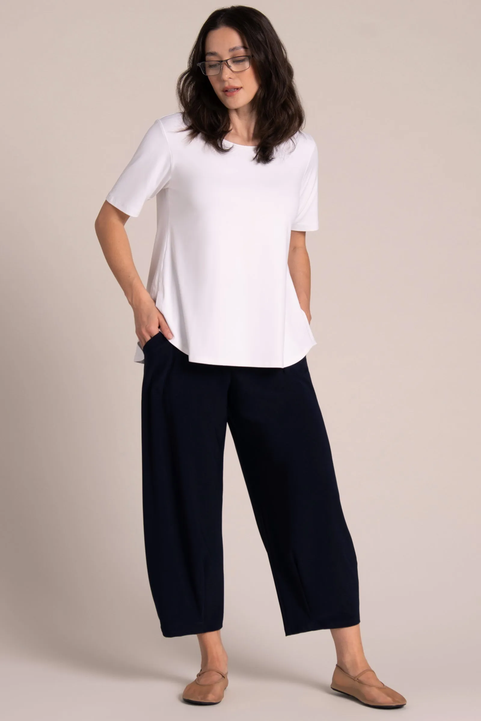 Go To Classic T-shirt Relax Short Sleeve | White