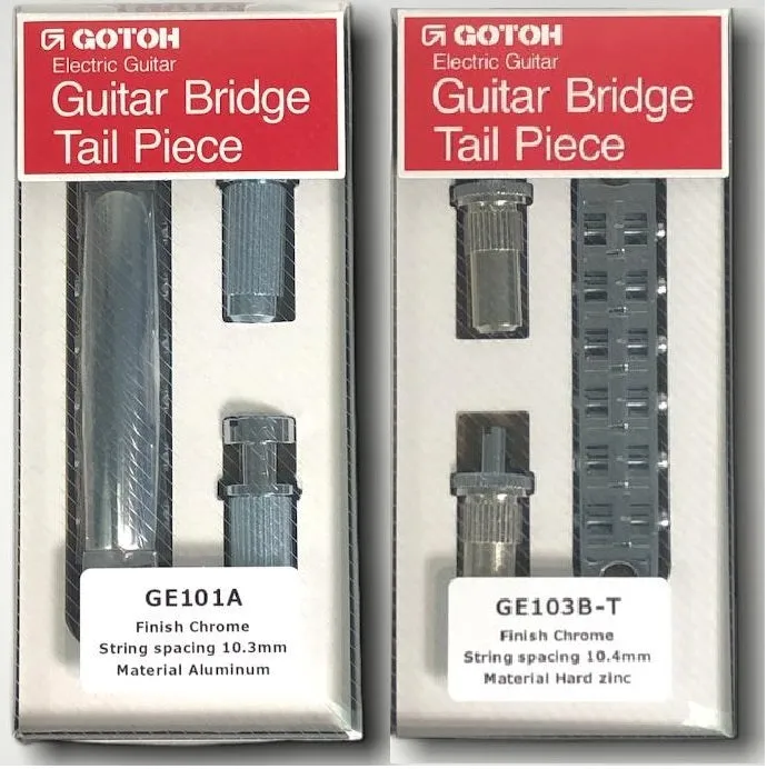 Gotoh Tune-O-Matic Bridge   Stoptail GE103B-T/GE101A