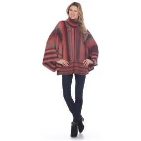 Kamana Turtle Neck Poncho