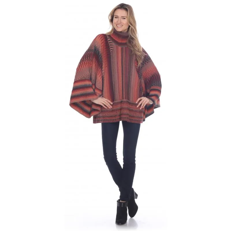 Kamana Turtle Neck Poncho