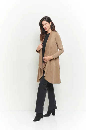 Long Victorian Jacket - Camel