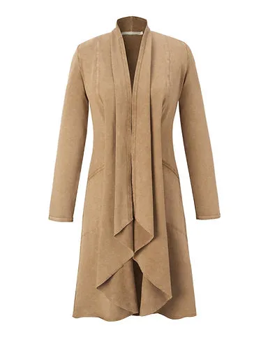 Long Victorian Jacket - Camel