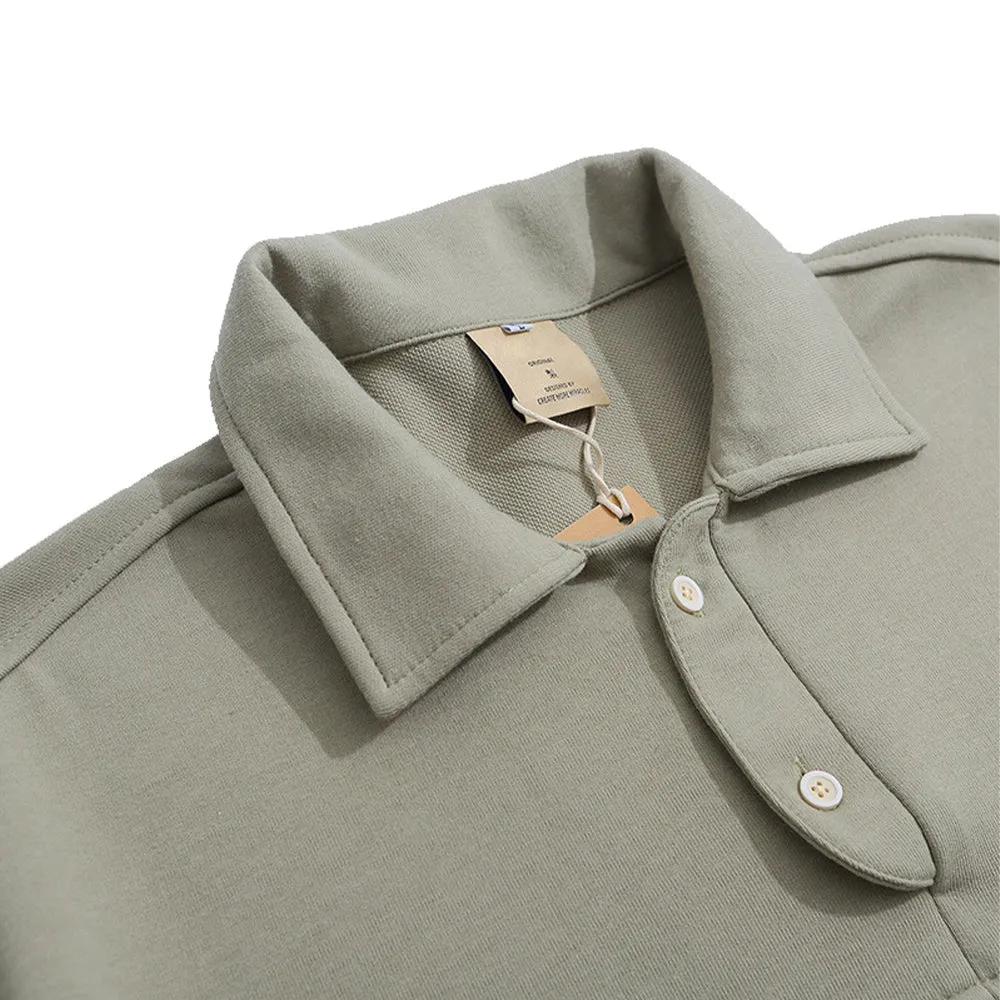 LOOSE POLO SWEATER