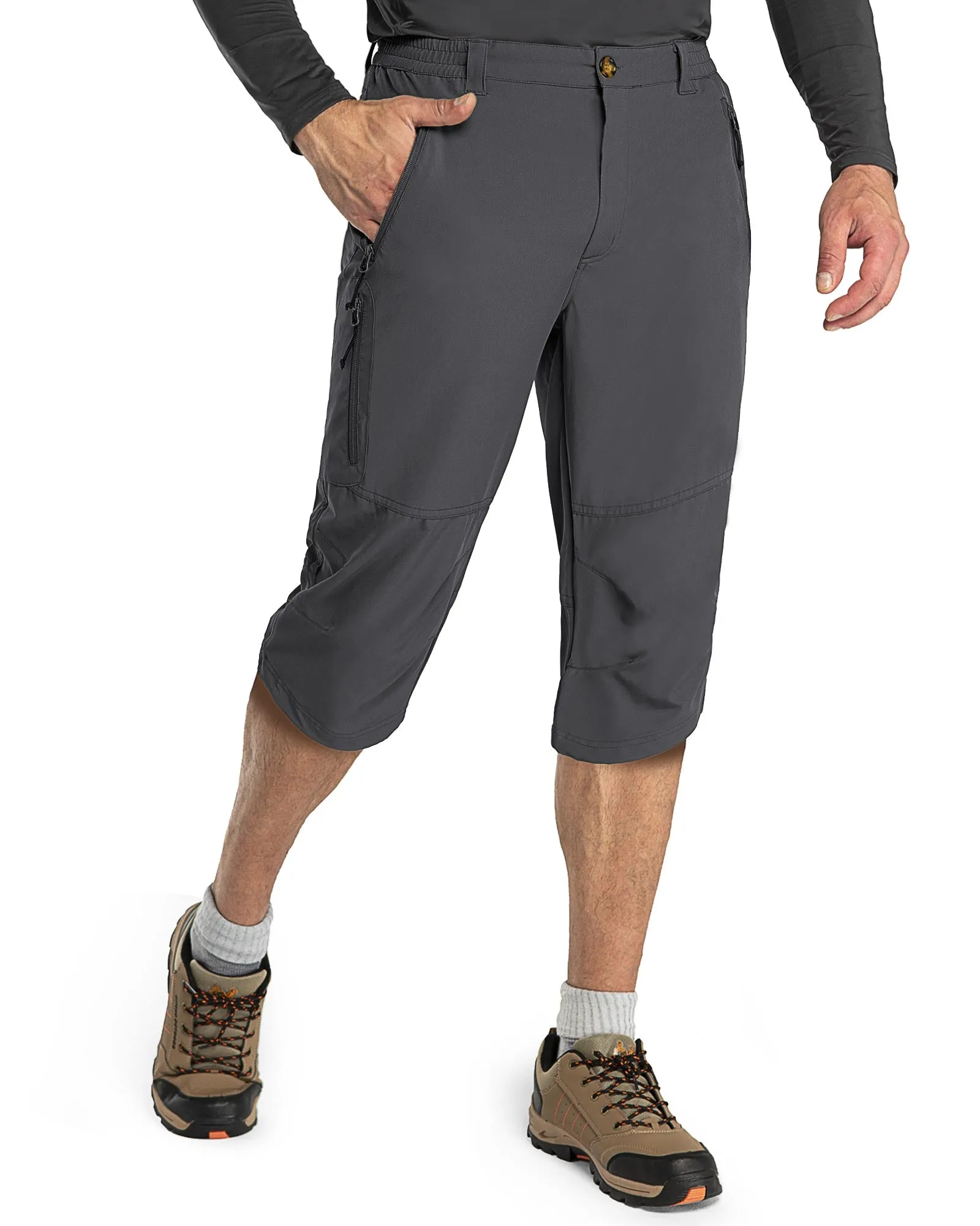 Men's 3/4 Long Capri Shorts