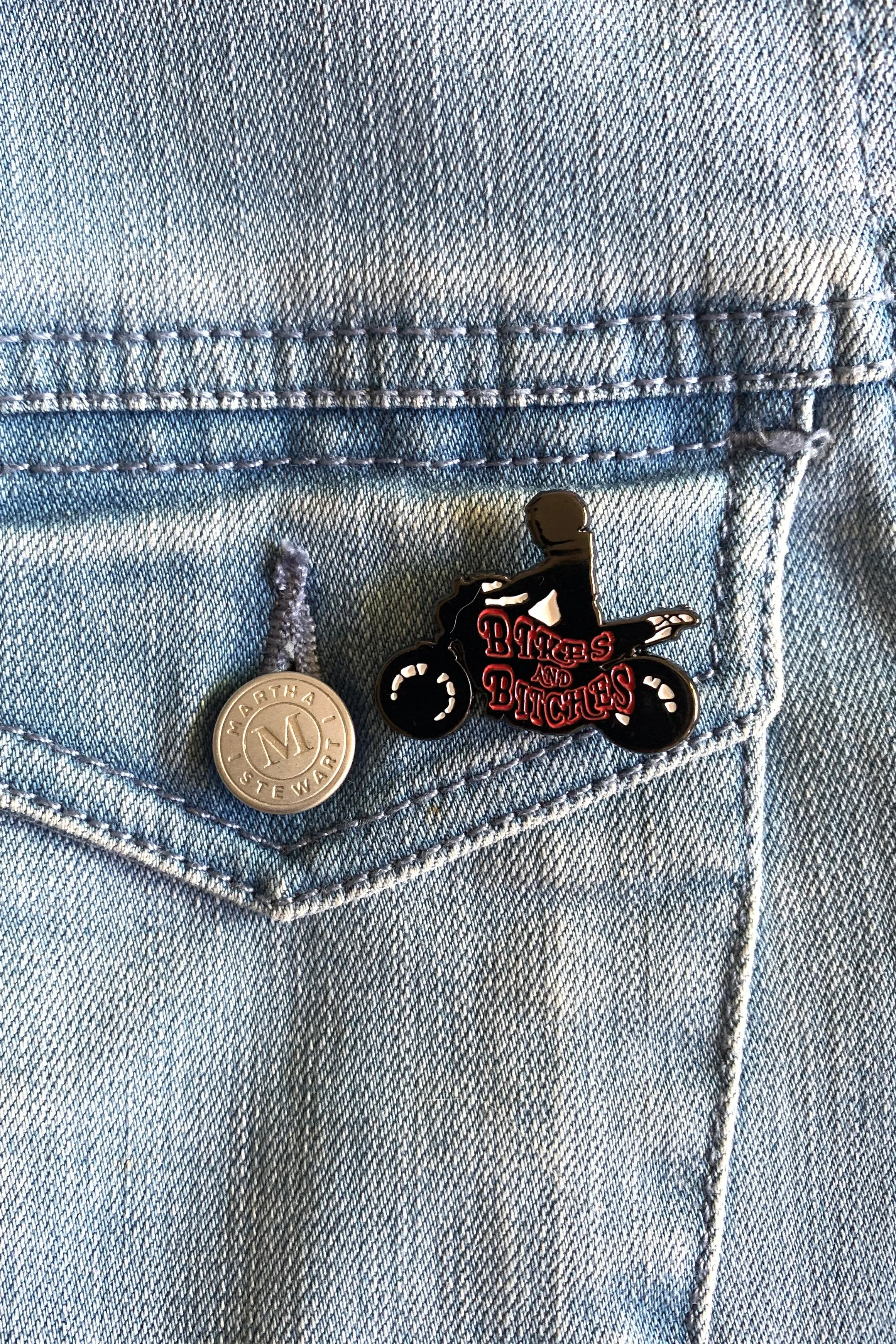 Motorcycle Enamel Pin