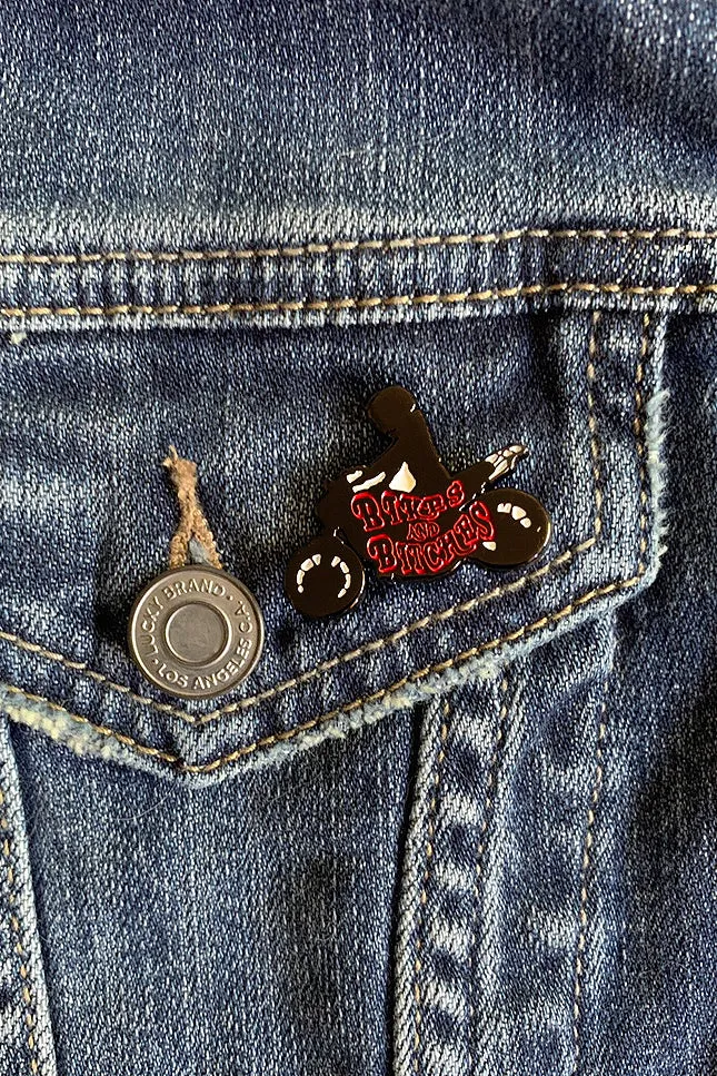 Motorcycle Enamel Pin