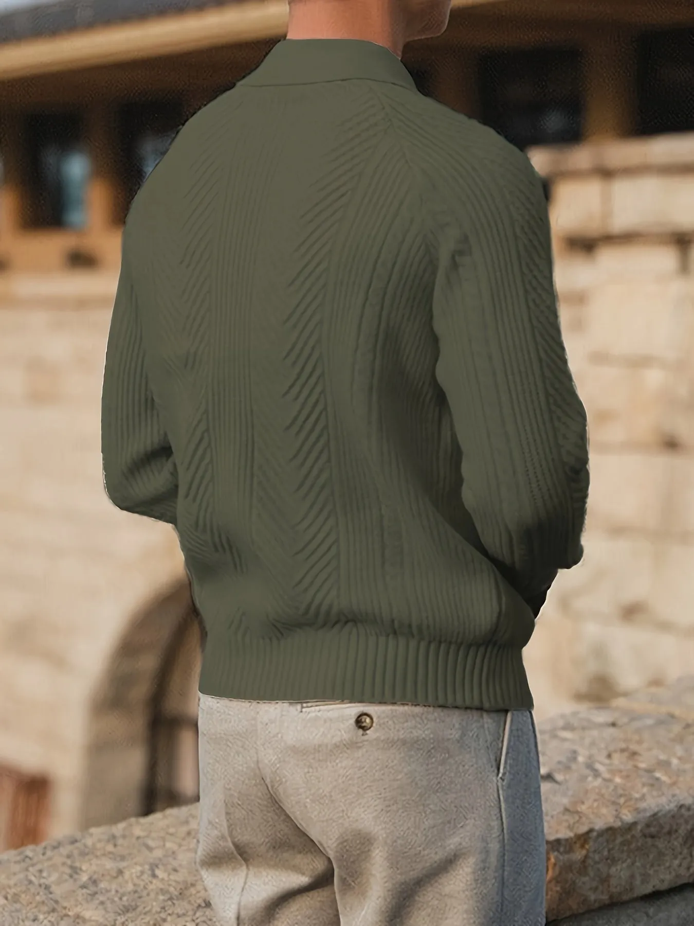 Noble Wear Cambridge Textured Knitted Polo