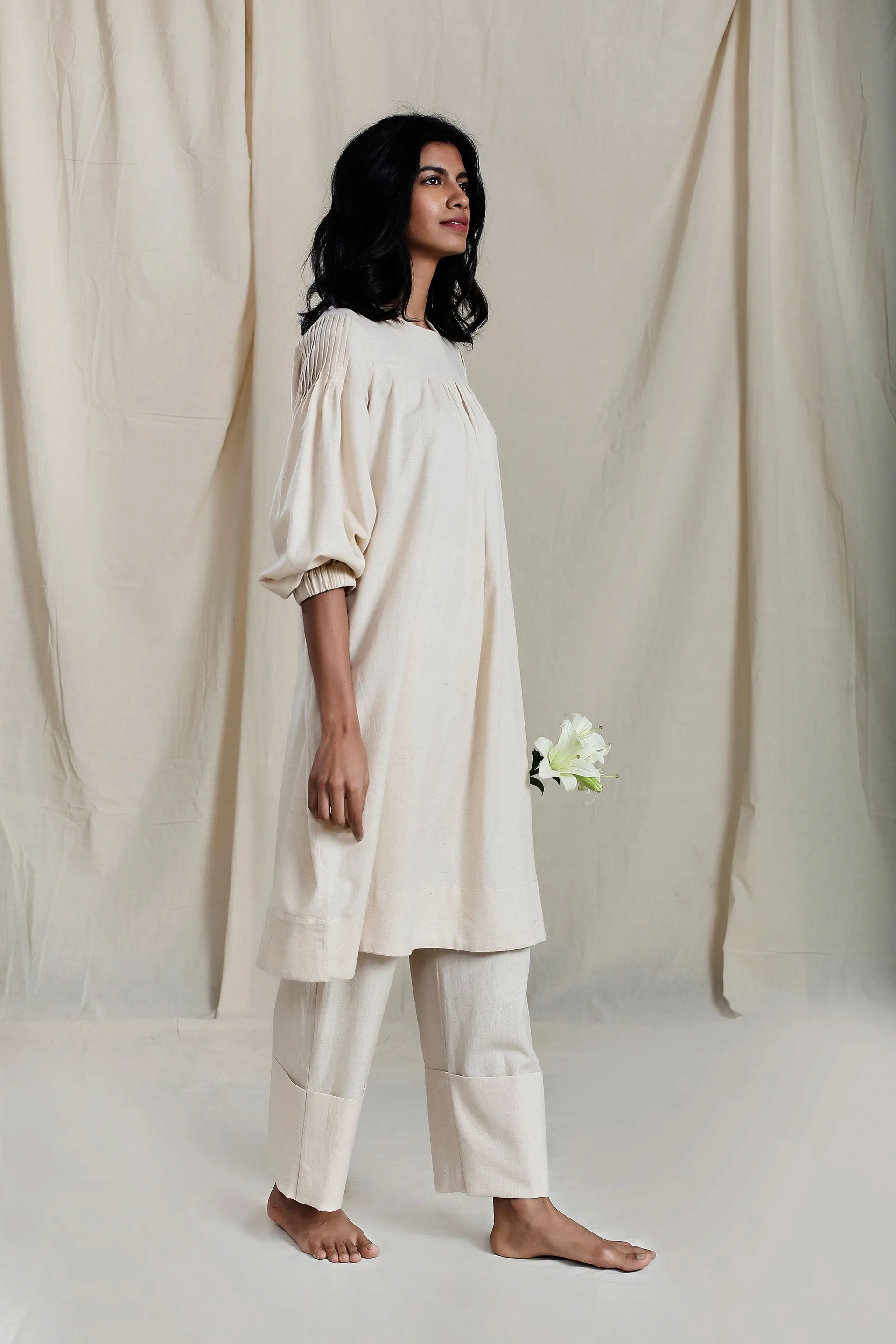 OATMEAL TUNIC SET