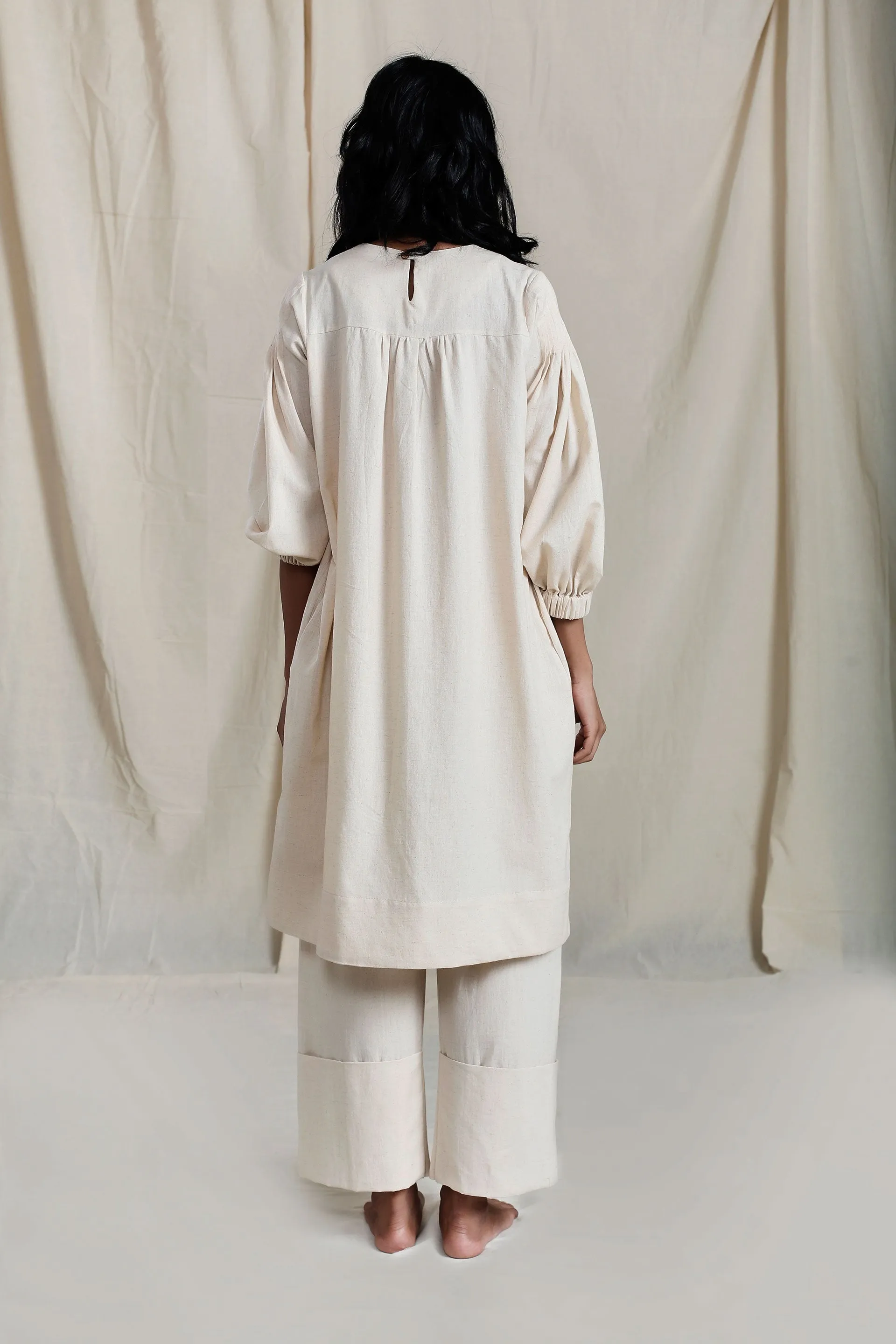 OATMEAL TUNIC SET