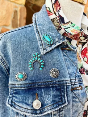 Old West Pin Set