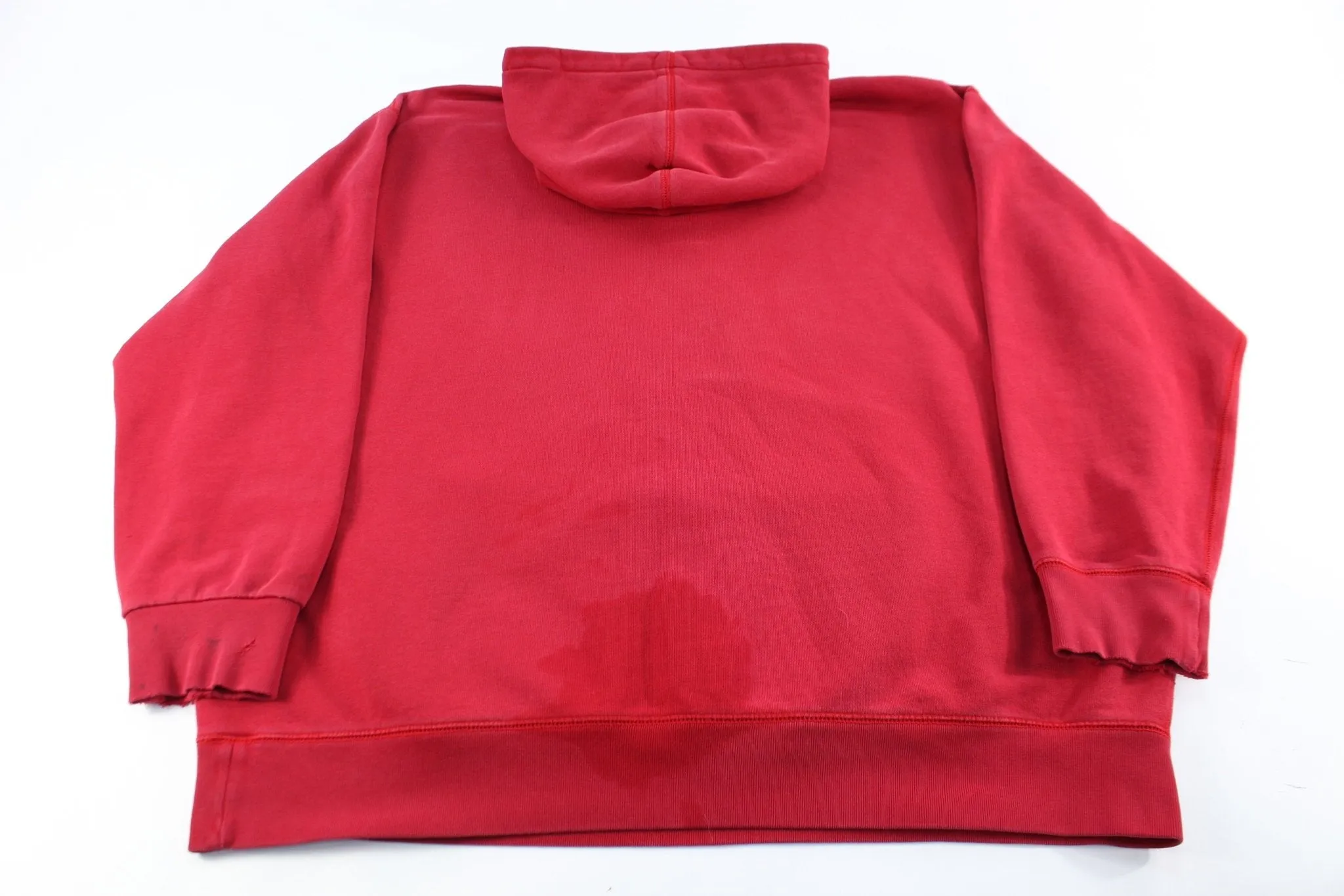 Polo by Ralph Lauren Embroidered Logo Red Pullover Hoodie