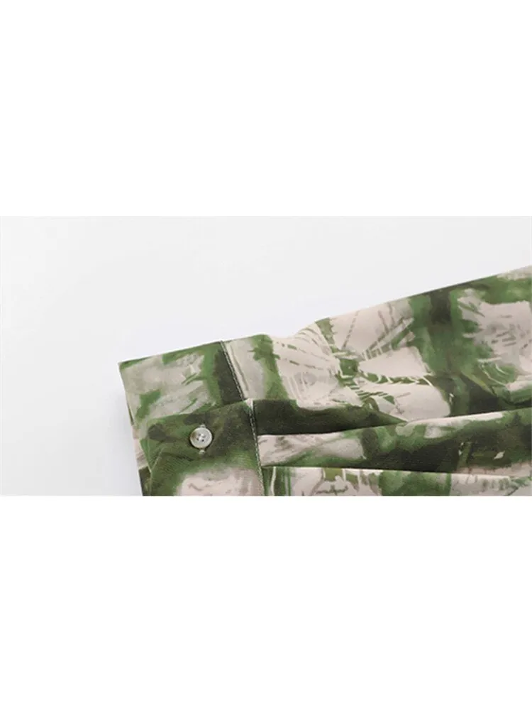 Pre Order:  Retro Print Women's Loose Fit Shirt