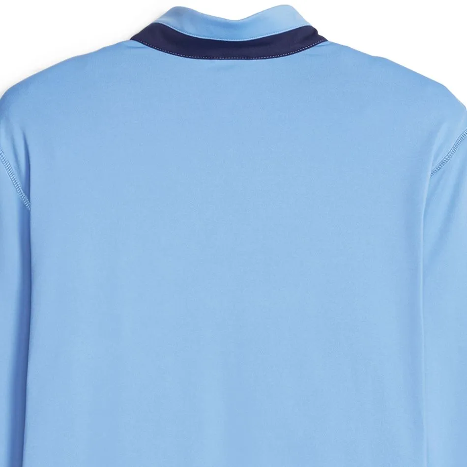 Puma Lightweight 1/4 Zip Golf Pullover - Regal Blue / Navy