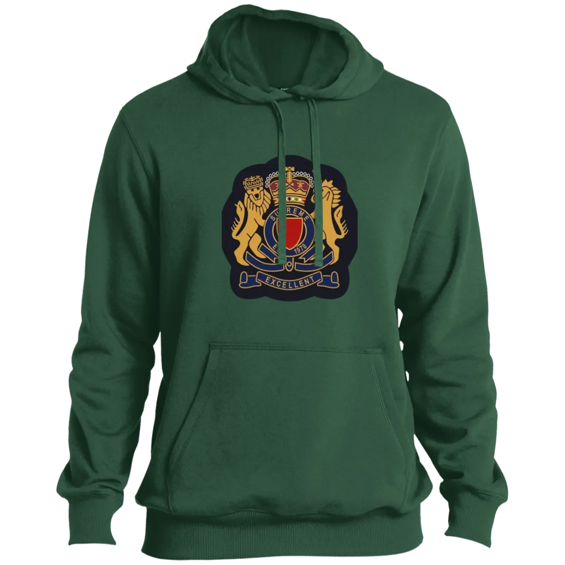 Royal EmblemTall Pullover Hoodie