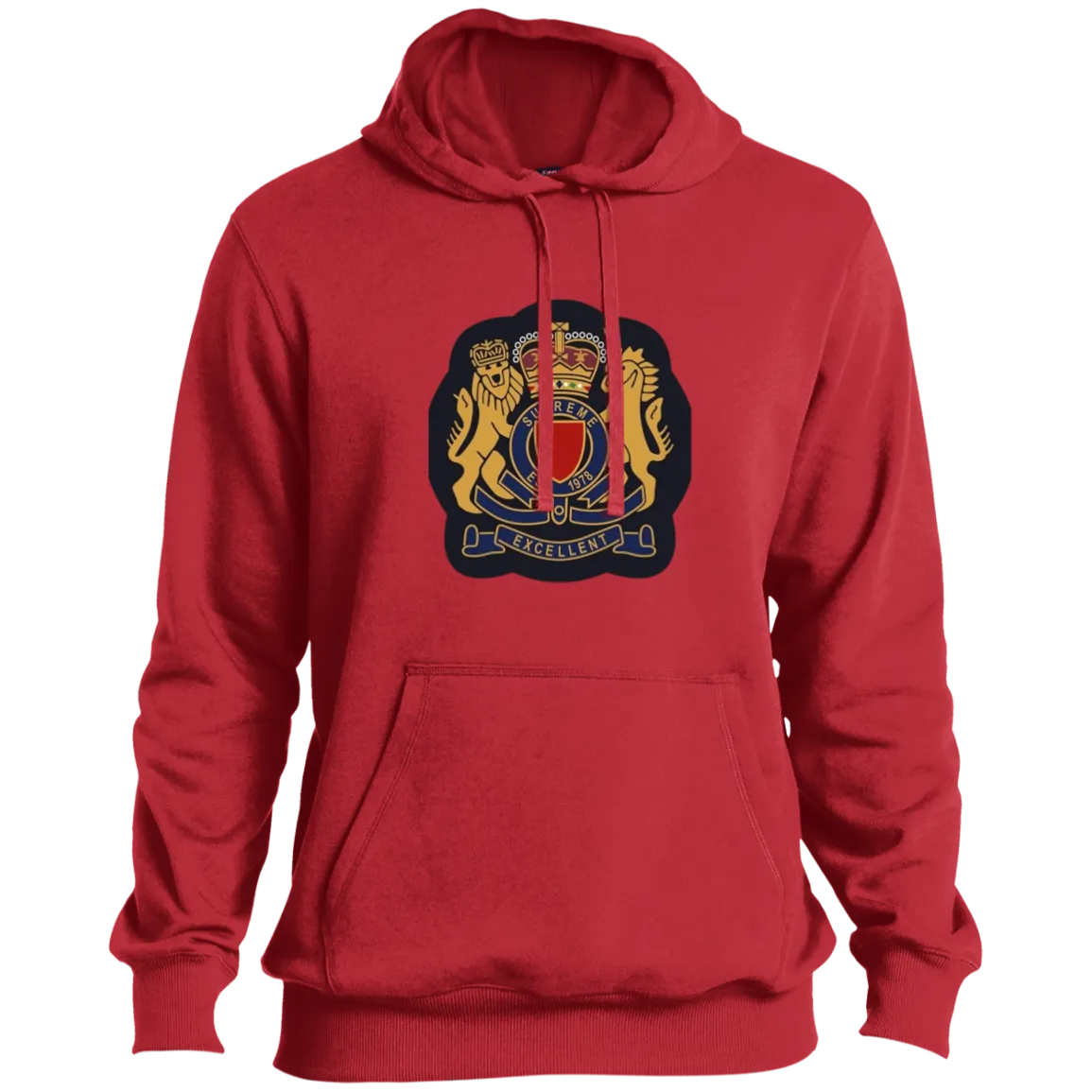 Royal EmblemTall Pullover Hoodie