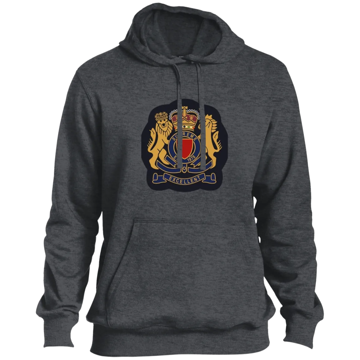 Royal EmblemTall Pullover Hoodie