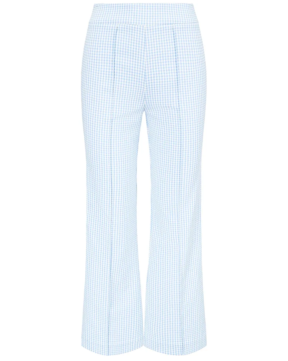 Sky Micro Check Knack Pant
