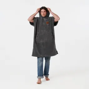 Slowtide | The Digs Changing Poncho | Heather Grey