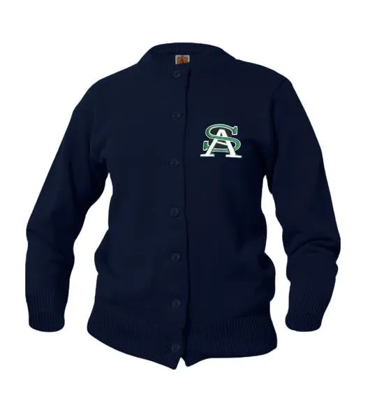 St. Anne Girls Heavy Weight Cardigan