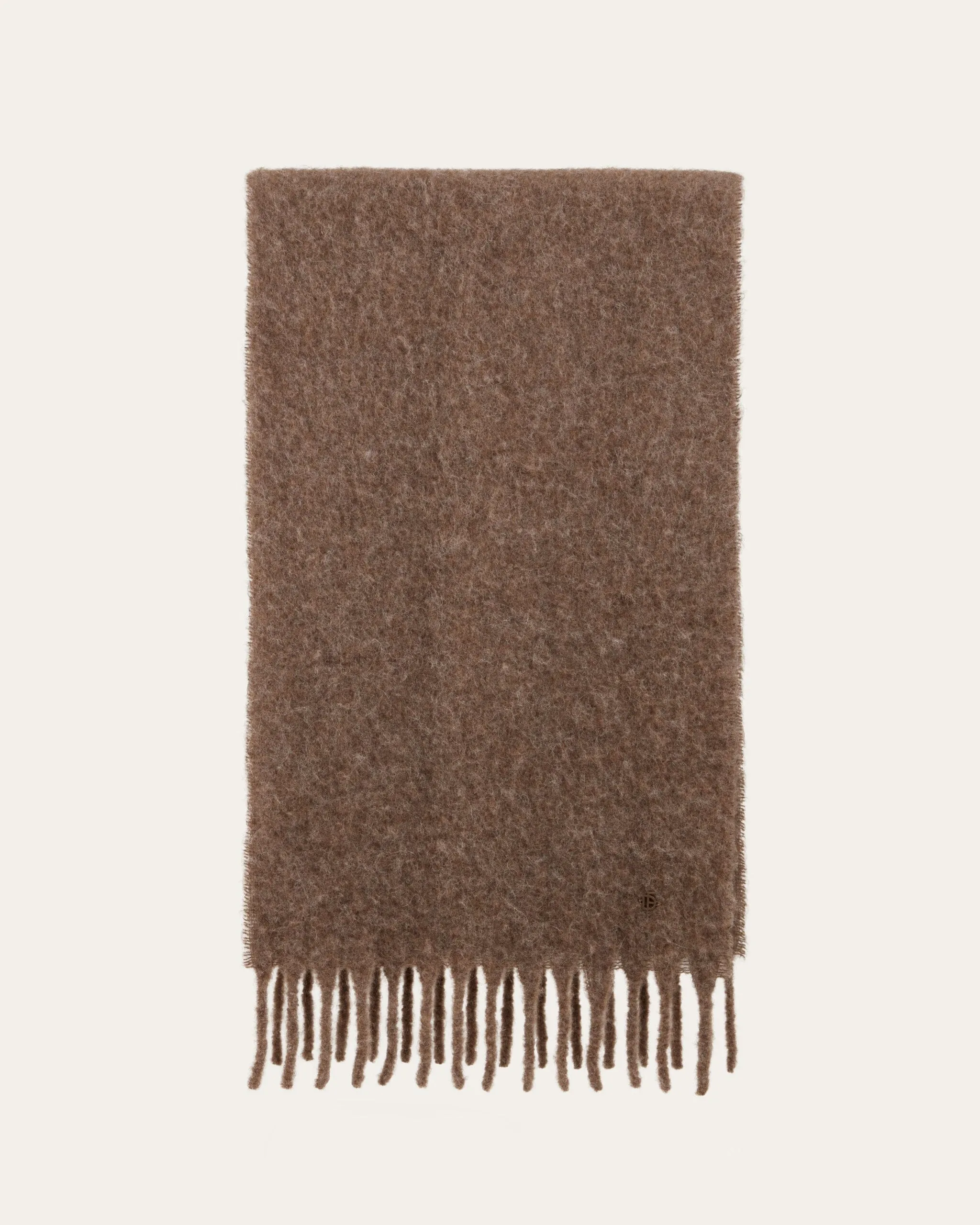 Tabata Alpaca Scarf, Mocha