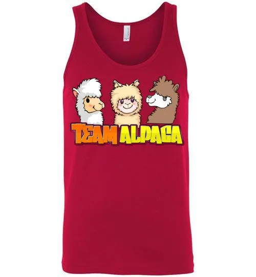 Team Alpaca Canvas Unisex Tank